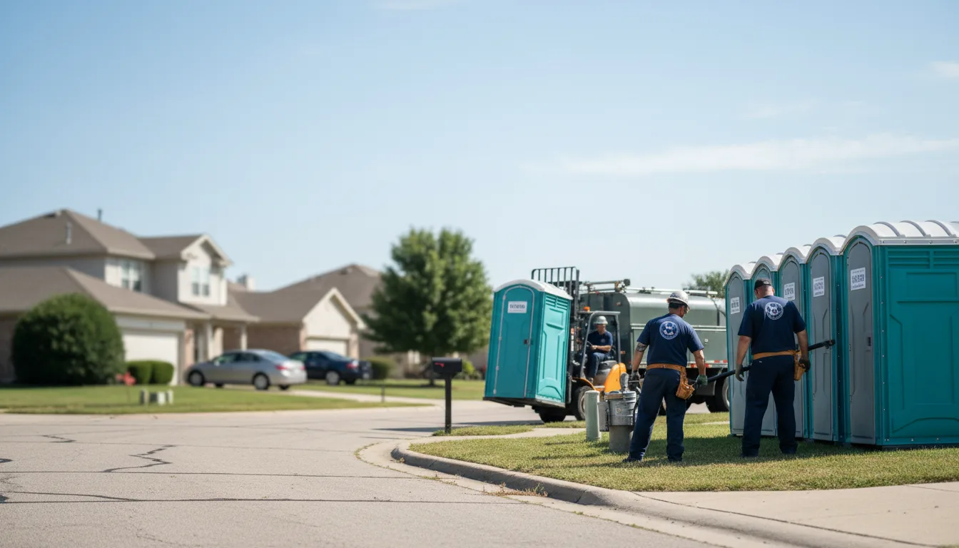 Porta Potty Rental in Wasco, IL near me